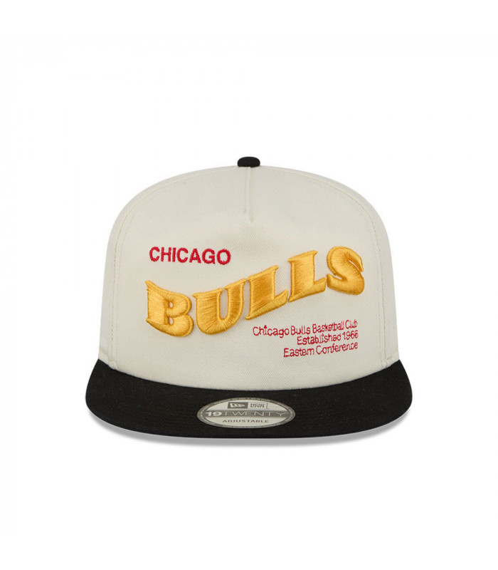 Gorra 19Twenty NBA Chicago Bulls Conference Script Blanco