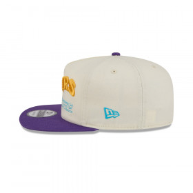 Gorra 19Twenty NBA Los Angeles Lakers Conference Script Blanco