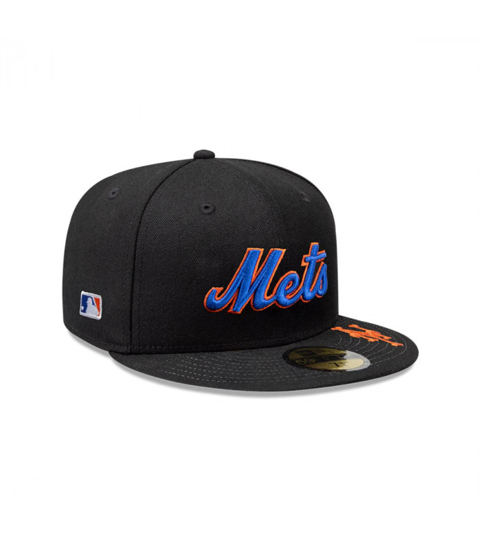 Gorra 59Fifty New York Mets MLB Visor Logo Black