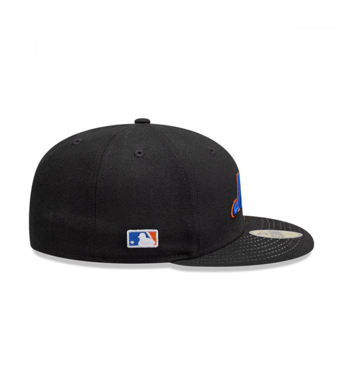 Gorra 59Fifty New York Mets MLB Visor Logo Black