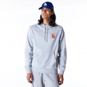 Polerón  Los Angeles Dodgers MLB Badge Graphic Gris