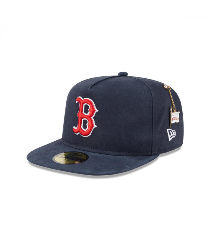 Gorra 59Fifty Boston Rojo Sox MLB Championship Side Flag Azul