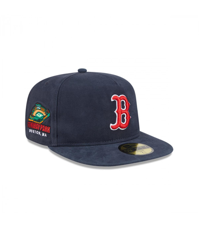 Gorra 59Fifty Boston Rojo Sox MLB Championship Side Flag Azul