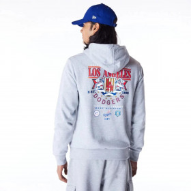 Polerón  Los Angeles Dodgers MLB Badge Graphic Gris