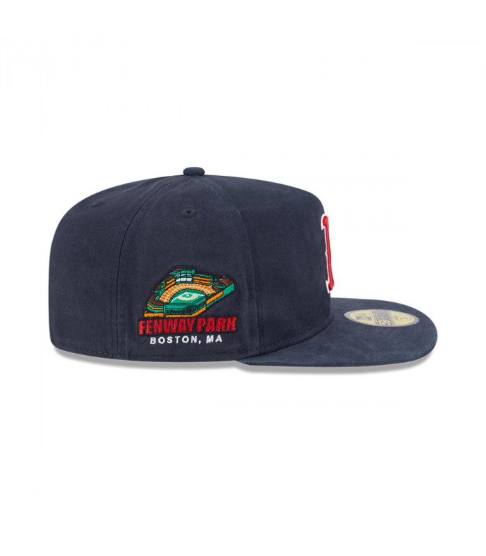 Gorra 59Fifty Boston Rojo Sox MLB Championship Side Flag Azul