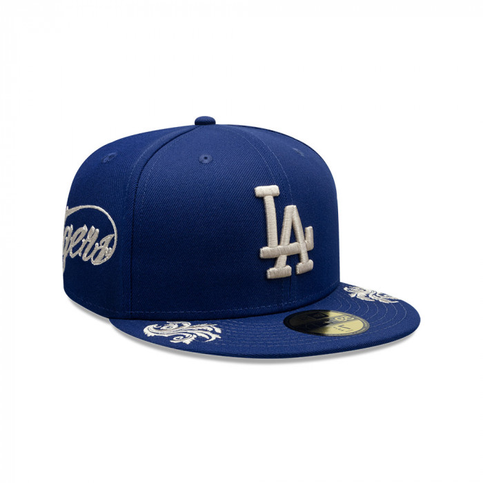 Gorra 59Fifty MLB Los Angeles Dodgers Wordmark Azul Ma.