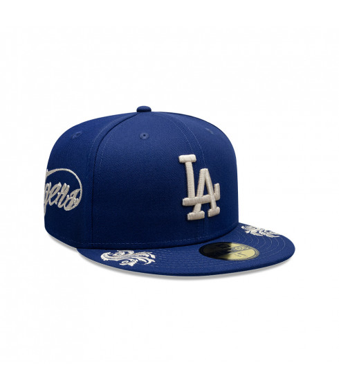 Gorra 59Fifty MLB Los Angeles Dodgers Wordmark Azul Ma.