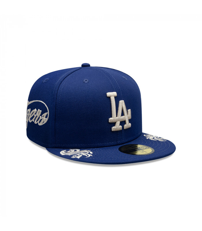 Gorra 59Fifty MLB Los Angeles Dodgers Wordmark Azul Ma.