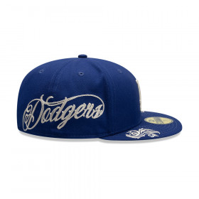 Gorra 59Fifty MLB Los Angeles Dodgers Wordmark Azul Ma.