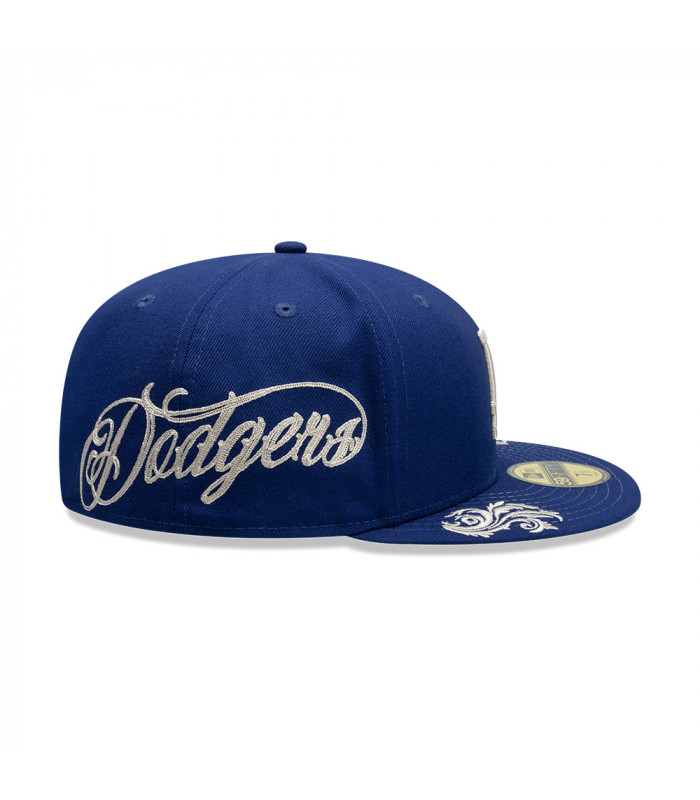 Gorra 59Fifty MLB Los Angeles Dodgers Wordmark Azul Ma.