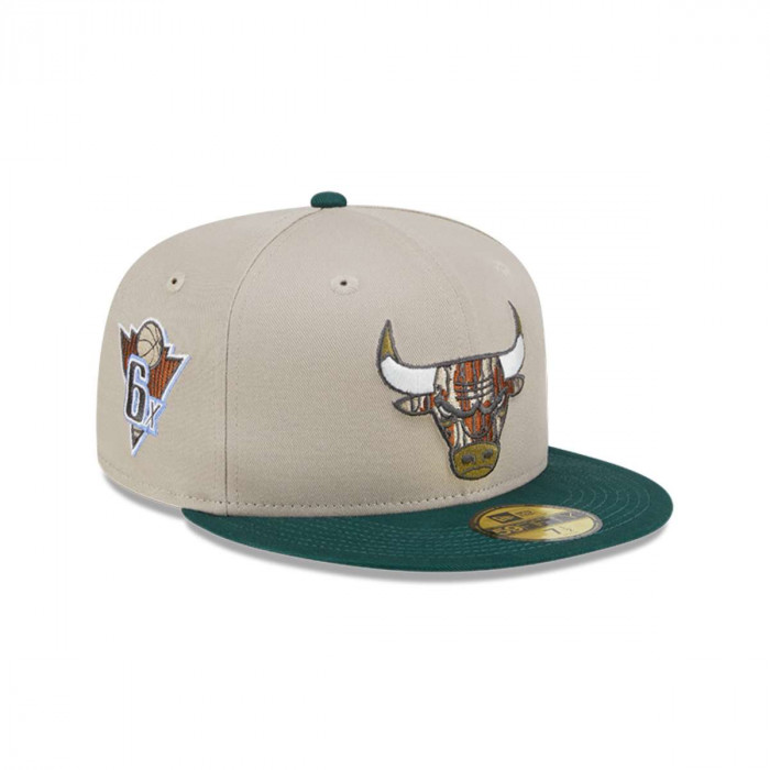 Gorra Chicago Bulls NBA 59Fifty Tree Bark Fill Grey New Era