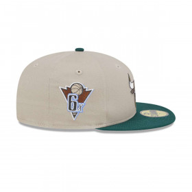 Gorra Chicago Bulls NBA 59Fifty Tree Bark Fill Grey New Era