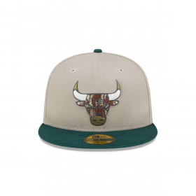 Gorra Chicago Bulls NBA 59Fifty Tree Bark Fill Grey New Era