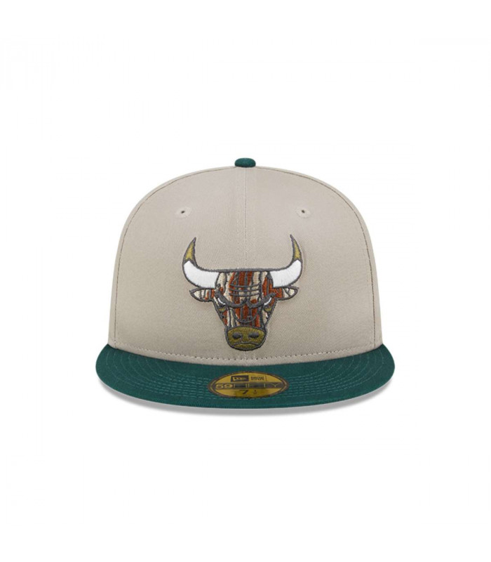 Gorra Chicago Bulls NBA 59Fifty Tree Bark Fill Grey New Era