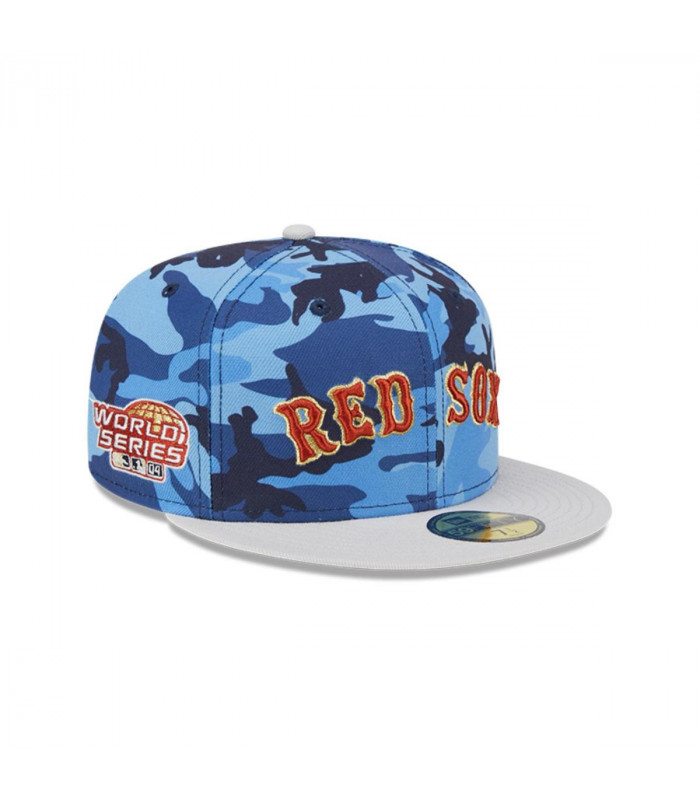 Gorro 59fifty MLB Boston Rojo Sox Urban Blue Camo Assorted P