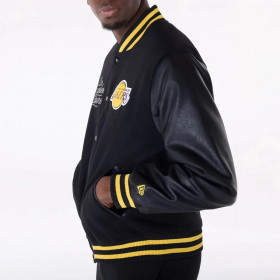 Chaquetas Los Angeles Lakers NBA Wordmark Negro