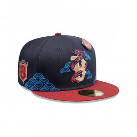 Gorra 59Fifty Boston Red Sox MLB Lunar New Year 2025 Azul