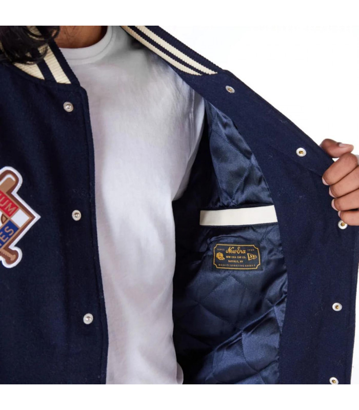 Chaquetas New York Yankees MLB Patches Navy