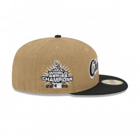 Gorro 59fifty MLB Chicago Blanco Sox Canvas Crown Med Beige