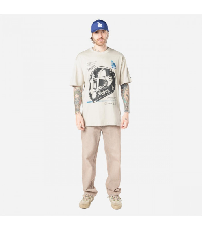 Poleron Los Angeles Dodgers MLB Modern Speed Light Beige