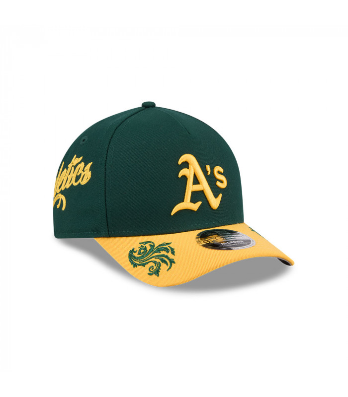 Gorra 9Forty MC AF MLB Oakland Athletics Wordmark Verde
