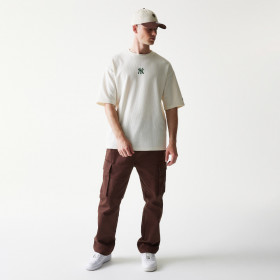 Polo MLB New York Yankees Heritage Blanco