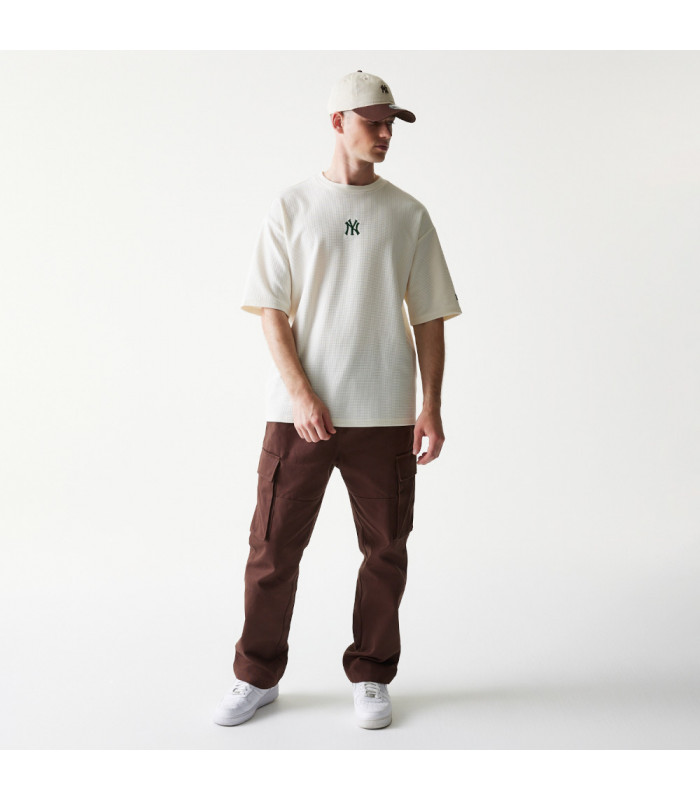 Polo MLB New York Yankees Heritage Blanco
