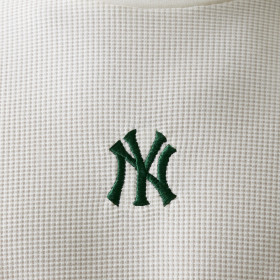 Polo MLB New York Yankees Heritage Blanco