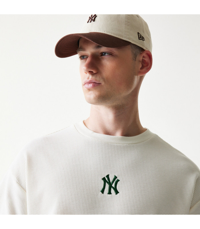 Polo MLB New York Yankees Heritage Blanco