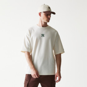 Polo MLB New York Yankees Heritage Blanco