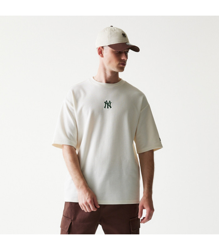 Polo MLB New York Yankees Heritage Blanco