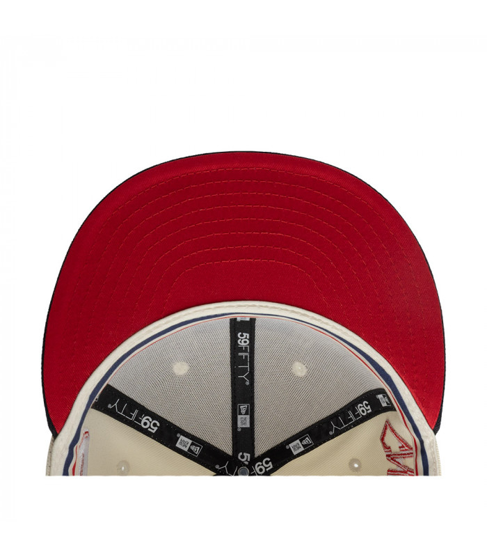 Gorra New Era 59Fifty Universidad De Chile Futbol Blanco