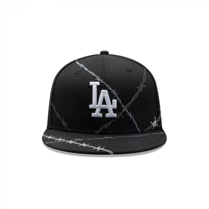 Gorra New Era 59Fifty Los Angeles Dodgers Wire Negro