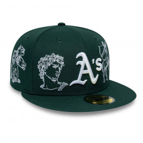 Gorra 59Fifty MLB Oakland Athletics Mythical Pack Verde