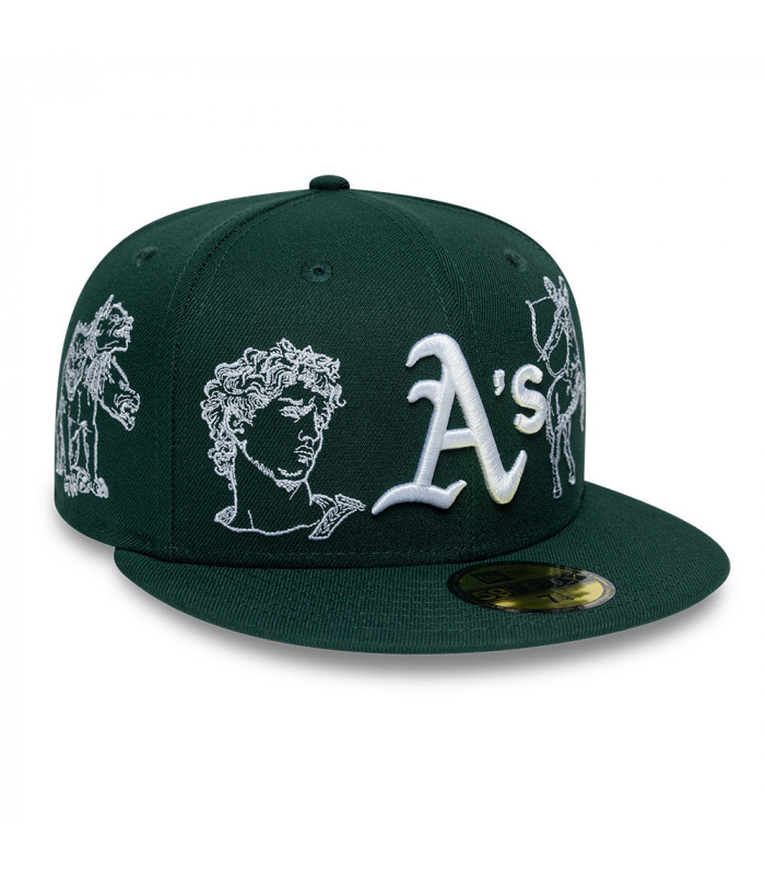 Gorra 59Fifty MLB Oakland Athletics Mythical Pack Verde