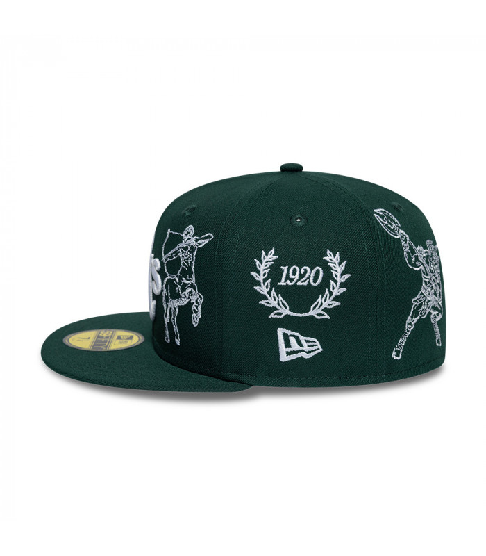 Gorra 59Fifty MLB Oakland Athletics Mythical Pack Verde