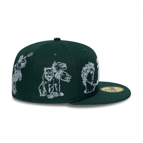 Gorra 59Fifty MLB Oakland Athletics Mythical Pack Verde