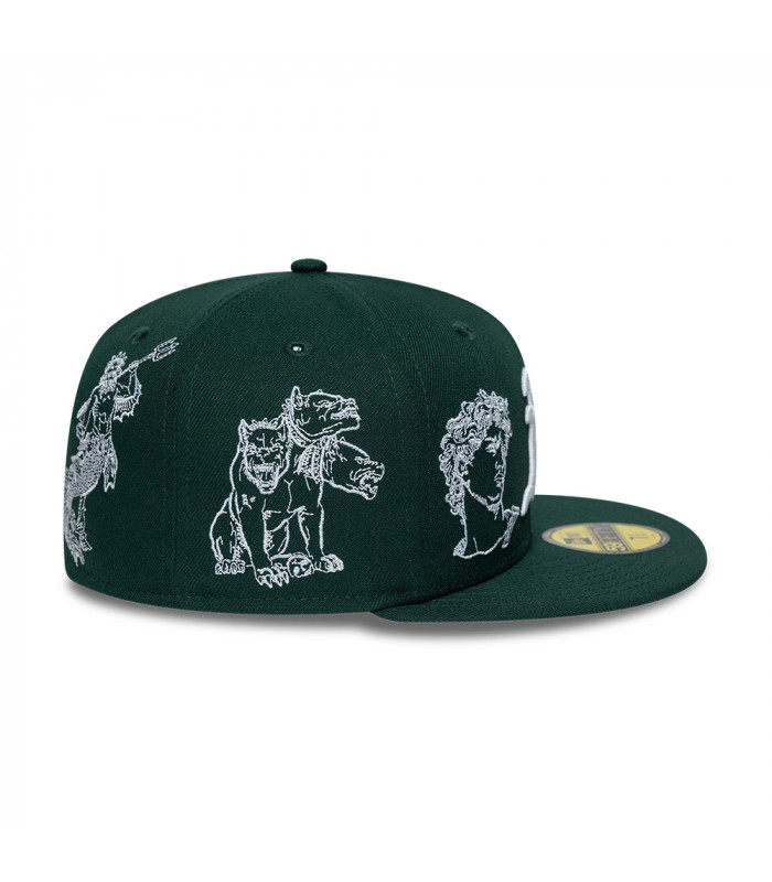Gorra 59Fifty MLB Oakland Athletics Mythical Pack Verde
