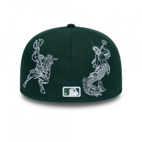 Gorra 59Fifty MLB Oakland Athletics Mythical Pack Verde