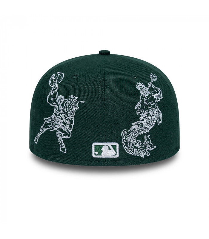 Gorra 59Fifty MLB Oakland Athletics Mythical Pack Verde