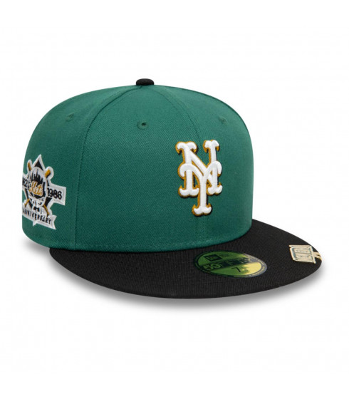 Gorra 59Fifty New York Mets MLB Visor Clip Green Med