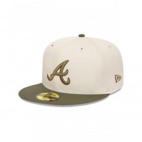Gorra 59Fifty Atlanta Braves Pastel Pack Beige