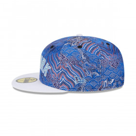 Gorra 59fifty New York Yankees MLB Wave Fill Azul