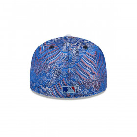 Gorra 59fifty New York Yankees MLB Wave Fill Azul