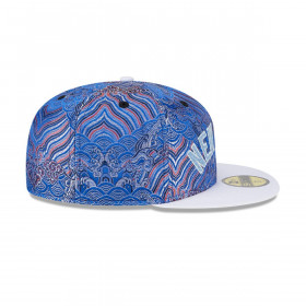 Gorra 59fifty New York Yankees MLB Wave Fill Azul