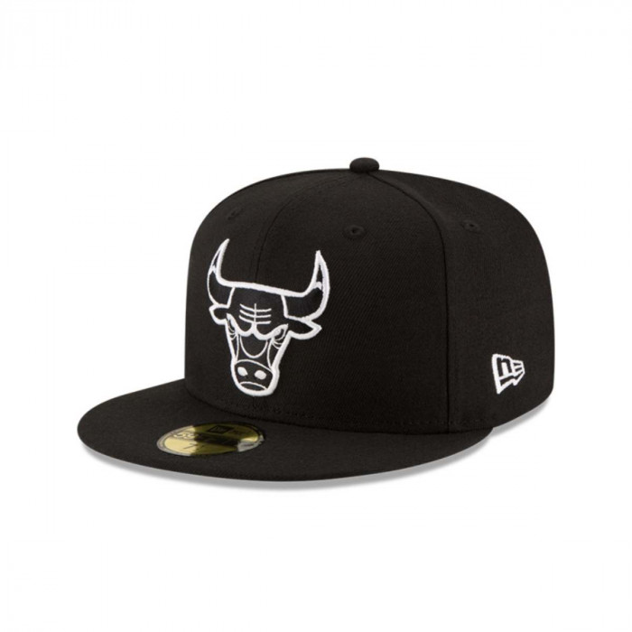 Gorra 59Fifty Chicago Bulls NBA  Clásicos Negro