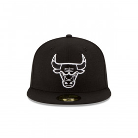 Gorra 59Fifty Chicago Bulls NBA  Clásicos Negro
