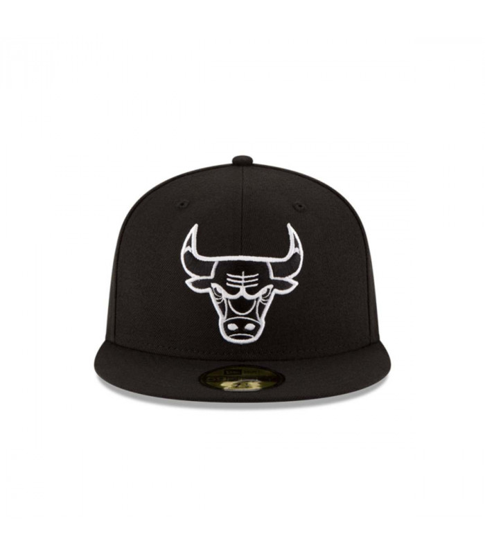 Gorra 59Fifty Chicago Bulls NBA  Clásicos Negro