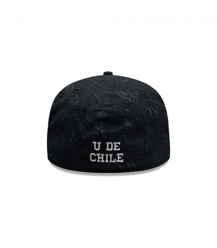 Gorra New Era 59Fifty Universidad De Chile Futbol Negro