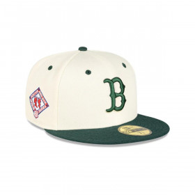 Gorra 59Fifty Boston Rojo Sox MLB Wool Visor Negro